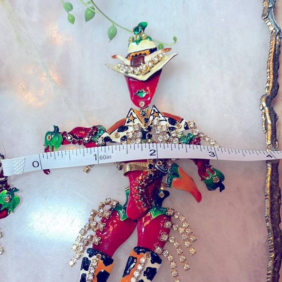 Lunch at the Ritz Spicy 🌶️ cowboy earrings - Picture 8 of 12